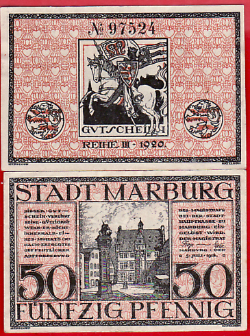 APCPaperCollectables - ILLUSTRATED GERMAN NOTGELD